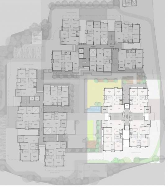  rajarhat-gopalpur Tower 1 Cluster Plan from 2nd to 12th Floor