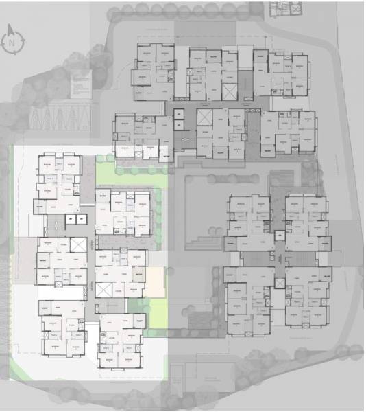  rajarhat-gopalpur Tower 2 Cluster Plan from 2nd to 12th Floor