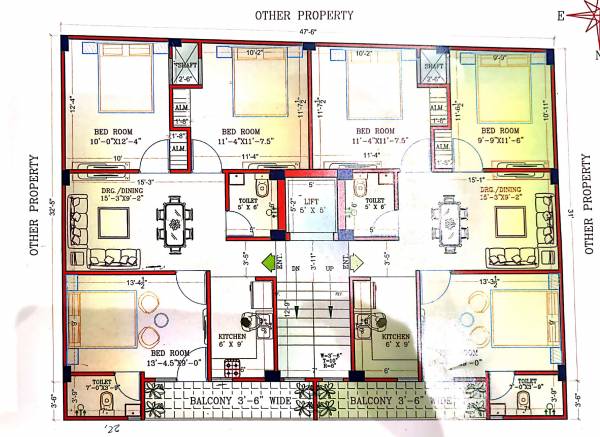  burari-heights Burari Heights Cluster Plan