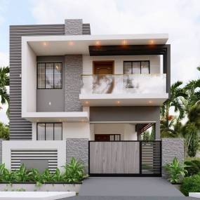 Elevation dollars-garden Elevation