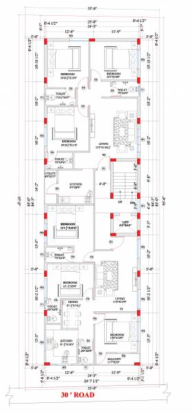  vishal-flats Vishal Flats Cluster Plan