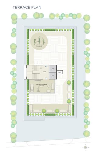  anandam Anandam Cluster Plan from 1st to 7th Floor