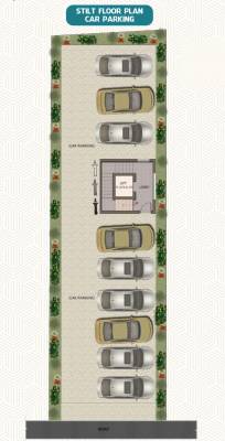  atharva-2 Brrownstone Atharva 2 Cluster Plan for ground Floor