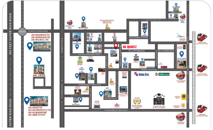  quartz Location Plan