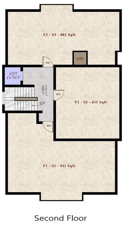  lapis lazuli AK Lapis Lazuli Cluster Plan for 2nd Floor