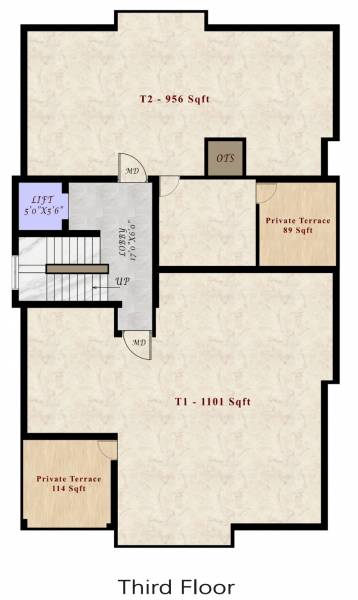  lapis-lazuli AK Lapis Lazuli Cluster Plan for 3rd Floor