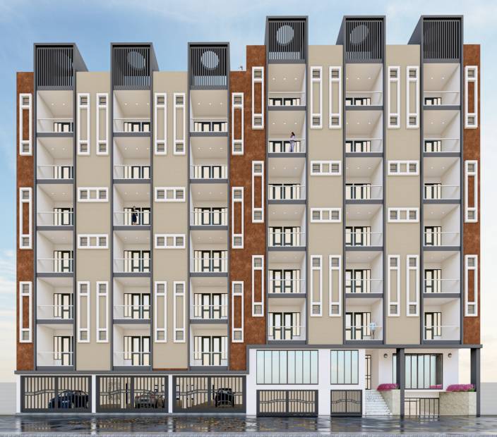 hindustan-apartment Elevation