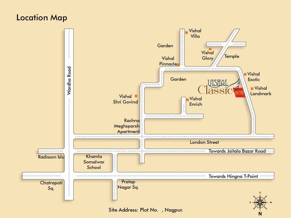  vishal classic Location Plan