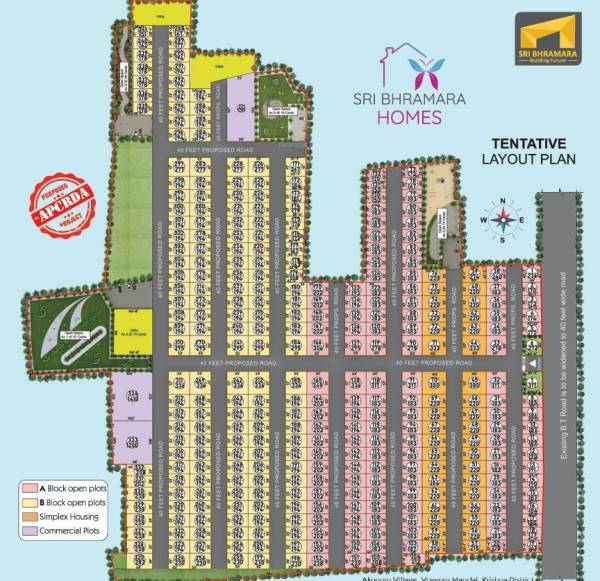 Layout Plan bhramara-homes Layout Plan