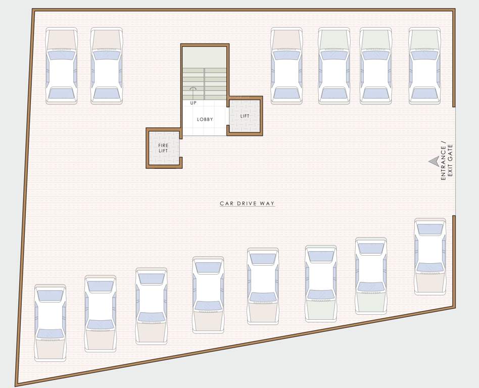  neelkanth rudra Neelkanth Rudra Cluster Plan For Bsement