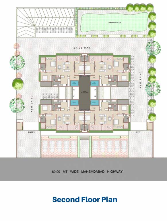  baghone 72 Baghone 72 Cluster Plan for 2nd Floor