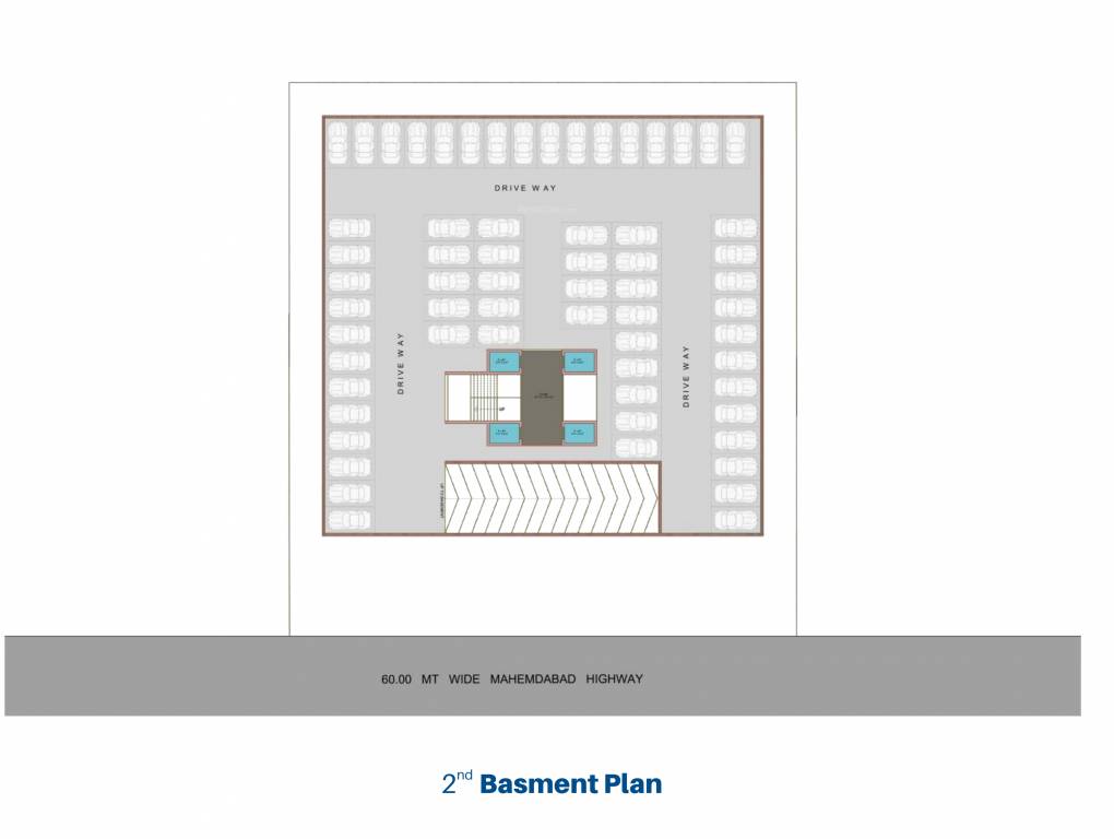  baghone 72 Baghone 72 Cluster Plan for basement 2 Floor