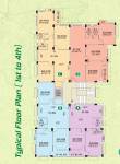 Vatika Cluster Plan from 1st to 4th Floor vatika Vatika Cluster Plan from 1st to 4th Floor