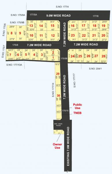  bhavani-villa Layout Plan