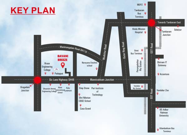  bhavani-villa Location Plan
