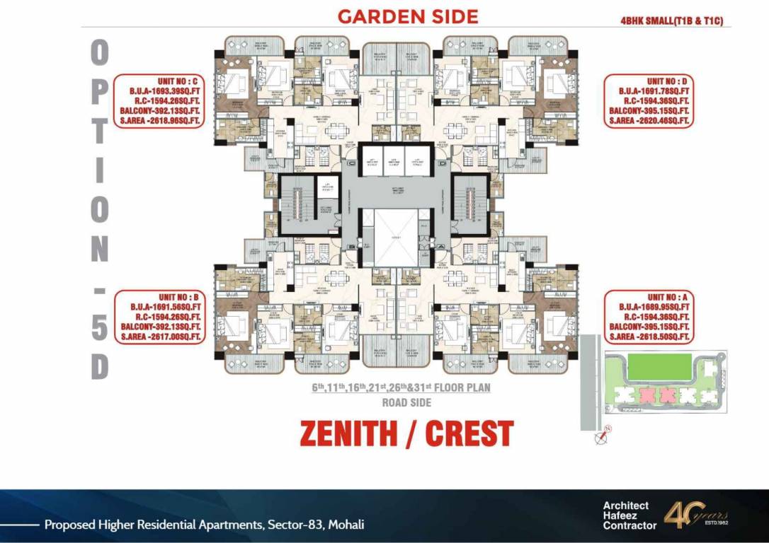  the pinnacle Cluster Plan