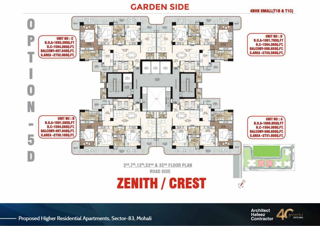  the pinnacle Cluster Plan