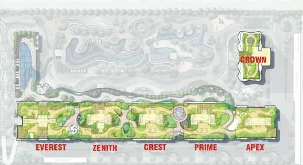  the-pinnacle Layout Plan