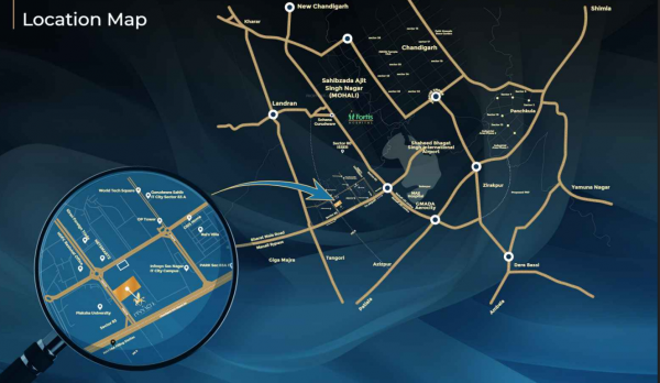  the-pinnacle Location Plan