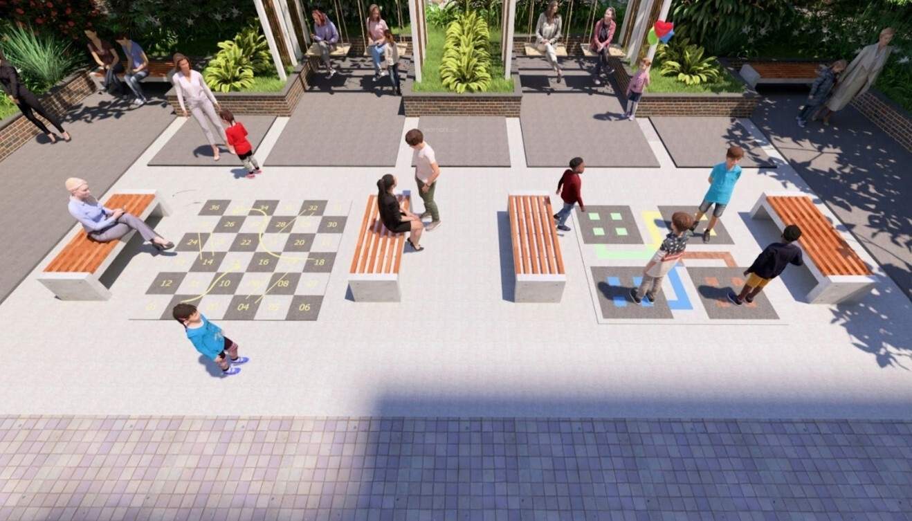  the urban forest Children's play area