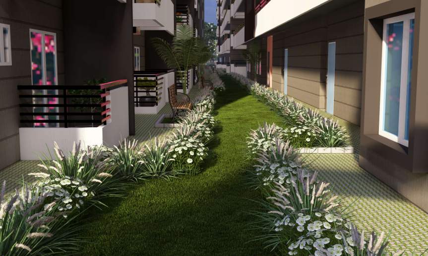  square phase 2 Landscaped Gardens