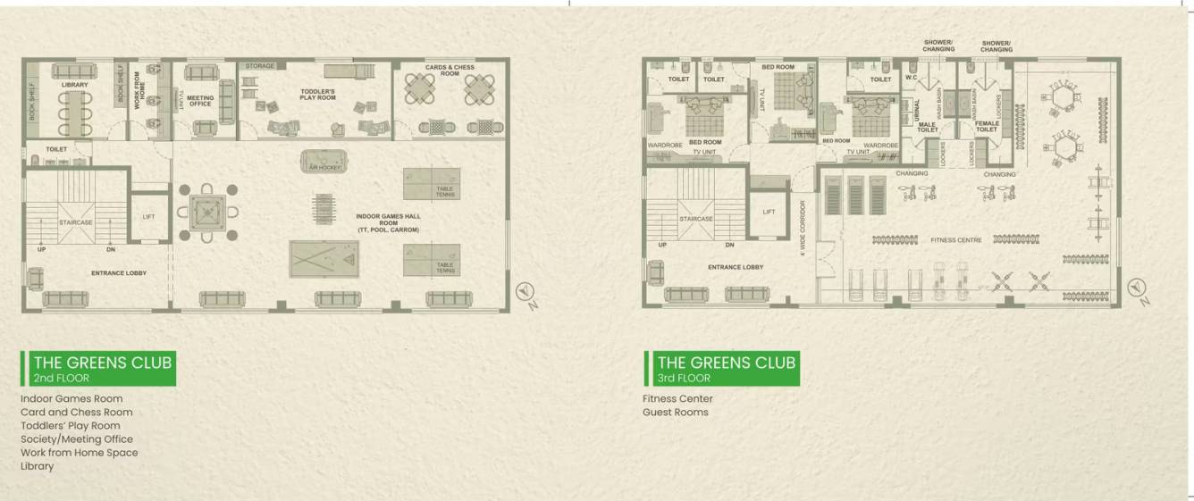  greens  Greens Block A Cluster Plan for 2nd Floor