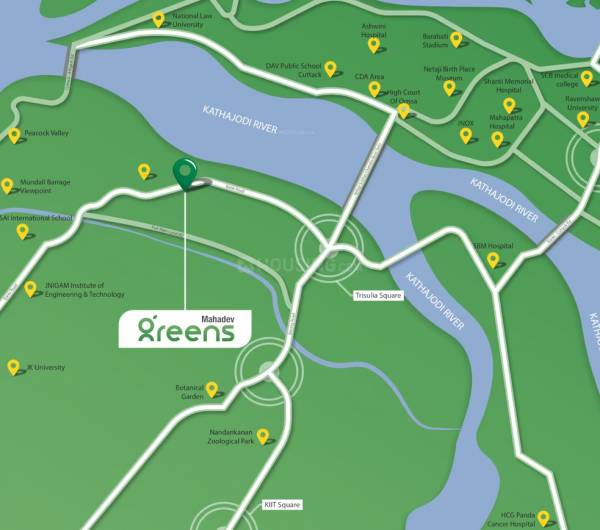 Location Plan greens- Location Plan