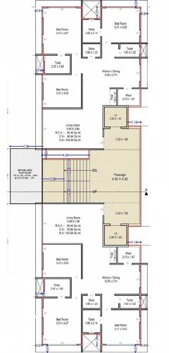 A Building Cluster Plan from 1st to 12th Floor heights-lotus A Building Cluster Plan from 1st to 12th Floor
