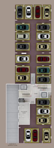  pearl-view-apartments Pearl View Apartments Cluster Plan for ground Floor