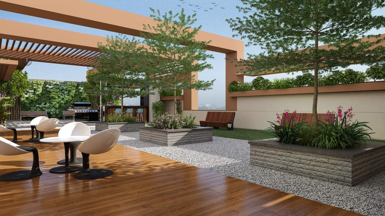 pearl view apartments Terrace Garden