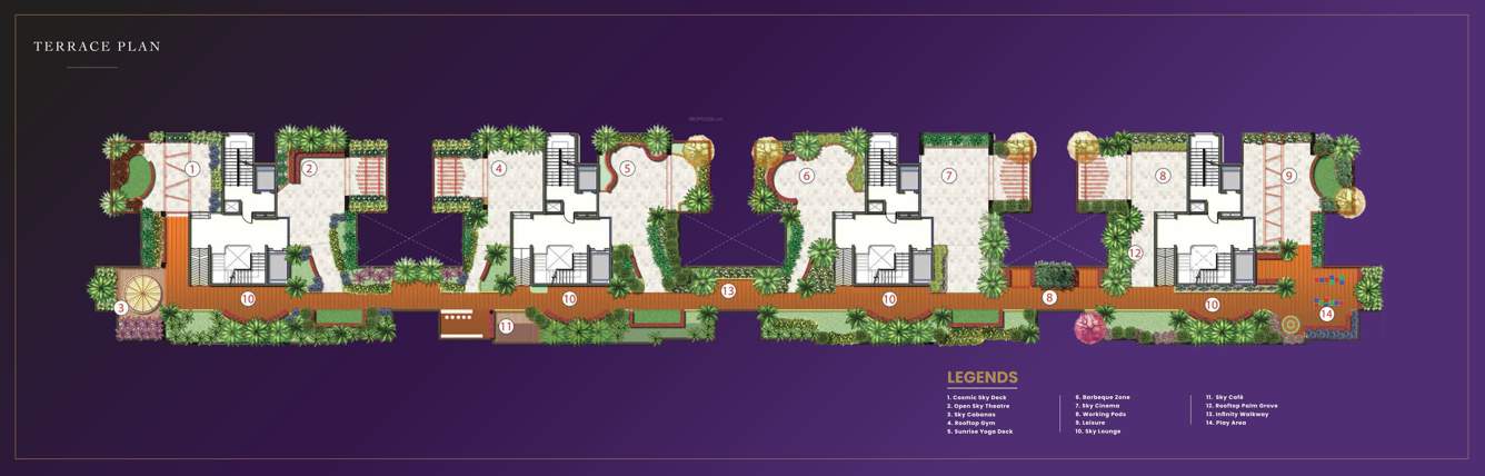  songs of the earth Layout Plan