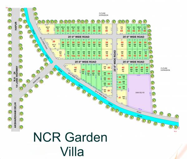  garden-villa Layout Plan
