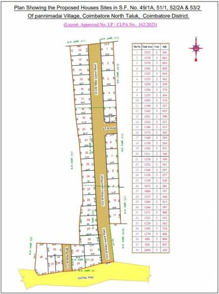  aura-avenue Layout Plan