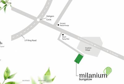  milanium-bungalow Location Plan