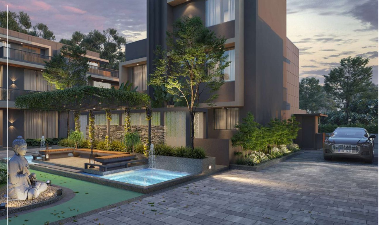  milanium bungalow Fountains