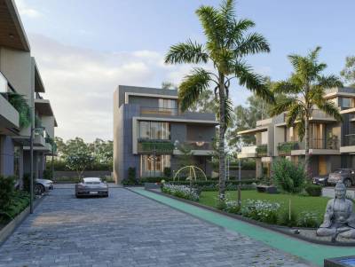  milanium-bungalow Paved Compound