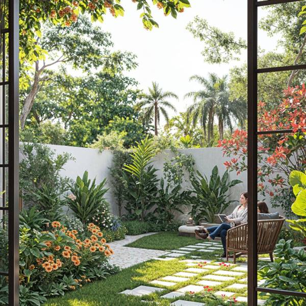 Landscape Garden and Tree Planting in-sync Landscape Garden and Tree Planting