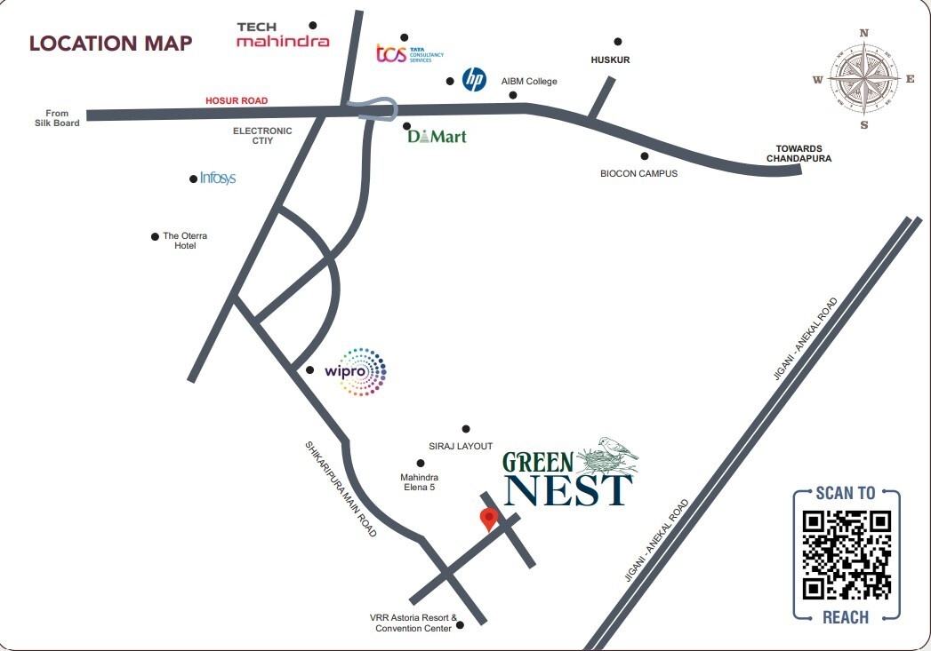  green nest Location Plan