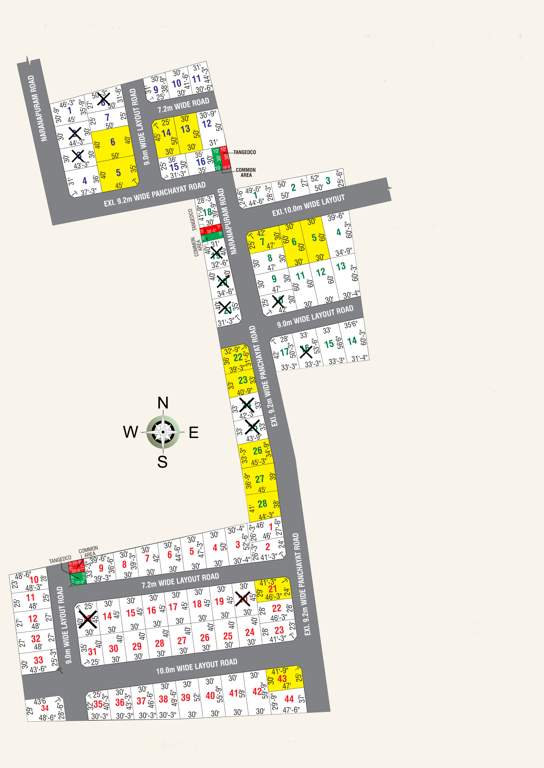  golden castle Layout Plan