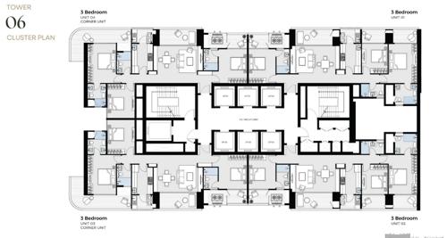 Gaia Residences At Amstoria 102 Tower 6 Cluster Plan from 1st to 37th Floor gaia-residences-at-amstoria-102 Gaia Residences At Amstoria 102 Tower 6 Cluster Plan from 1st to 37th Floor