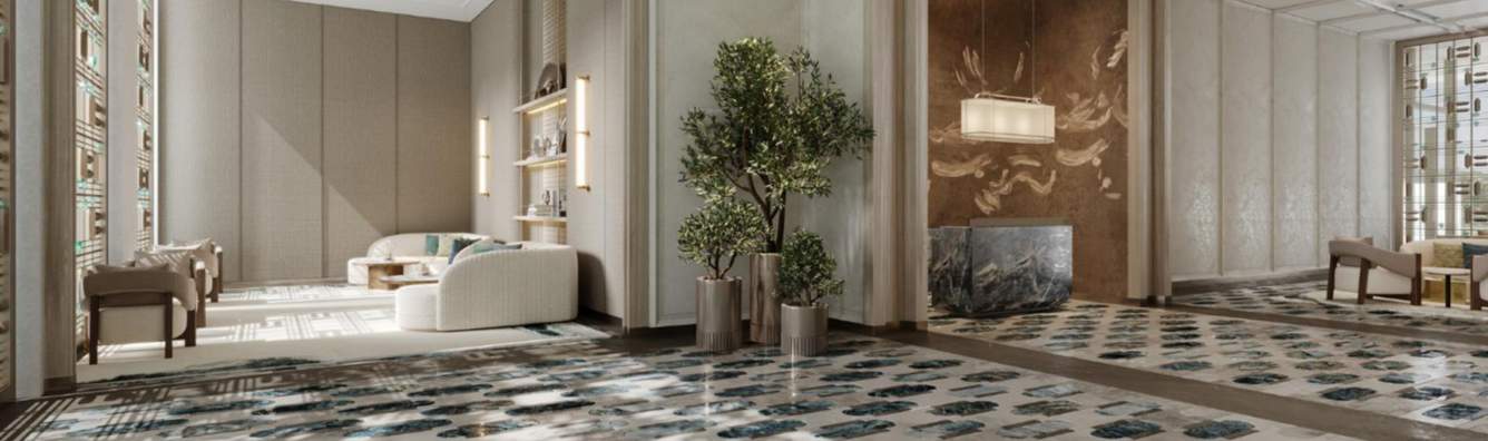  gaia residences at amstoria 102 Living Area