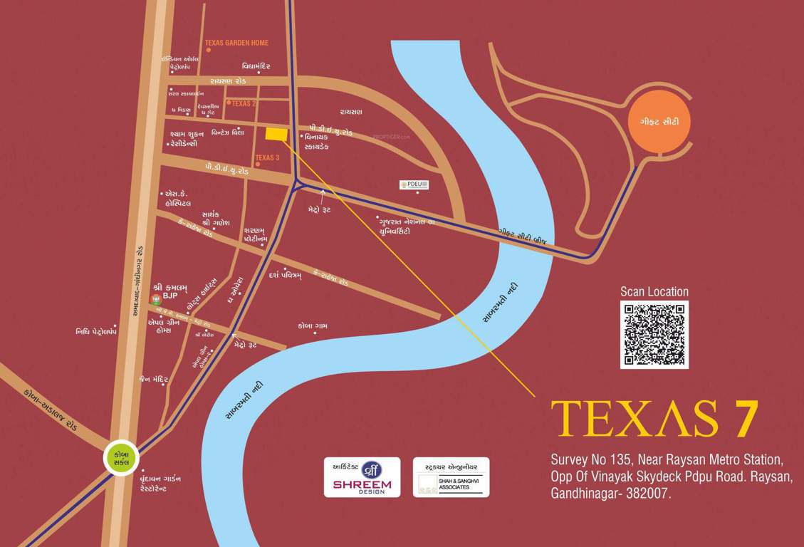  texas 7 Location Plan