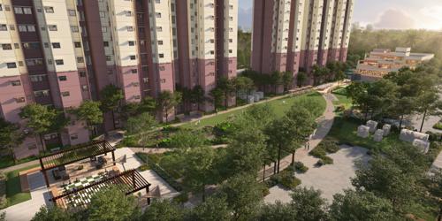  shriram-springfield Landscape Garden and Tree Planting