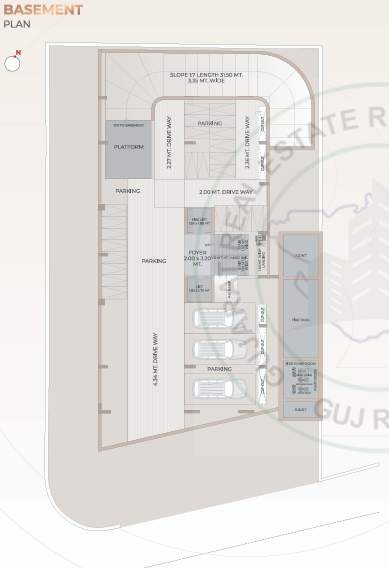  bliss Snehshilp Bliss Cluster Plan for Basement Floor