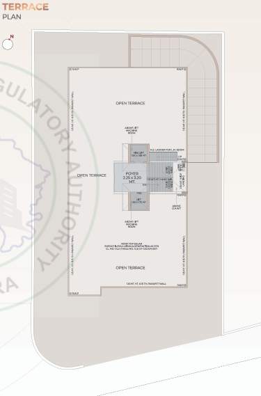  bliss Snehshilp Bliss Cluster Plan for Terrace Floor