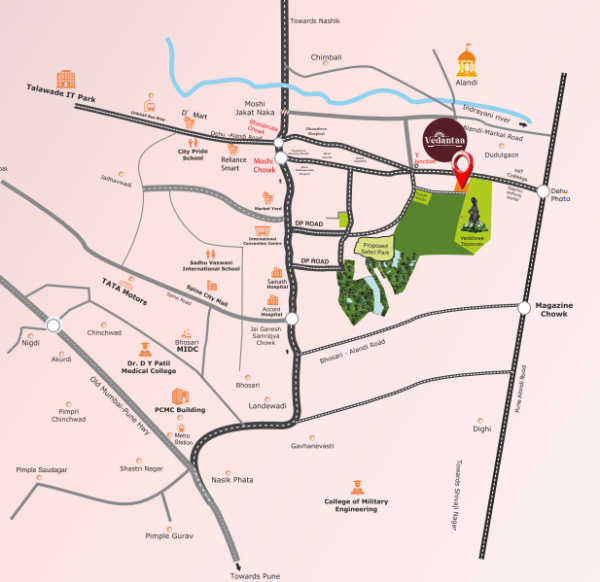  vedantaa Location Plan