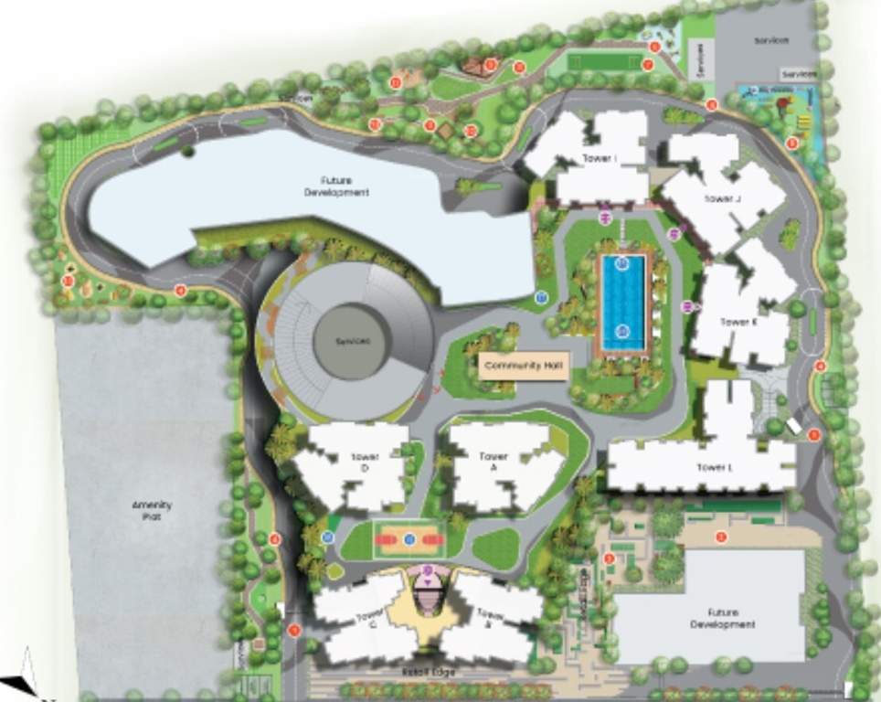  citadel tower l Master Plan