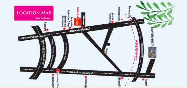  siri-villa-plots Location Plan
