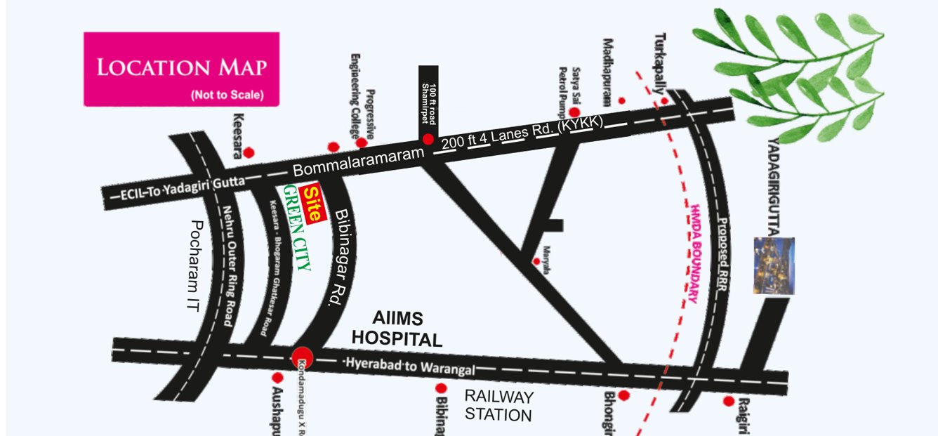  green city Location Plan