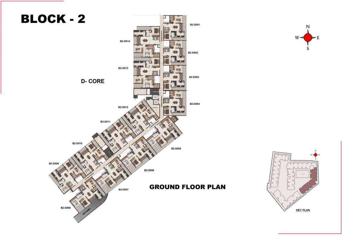 osaka Osaka Block B Cluster Plan for ground Floor